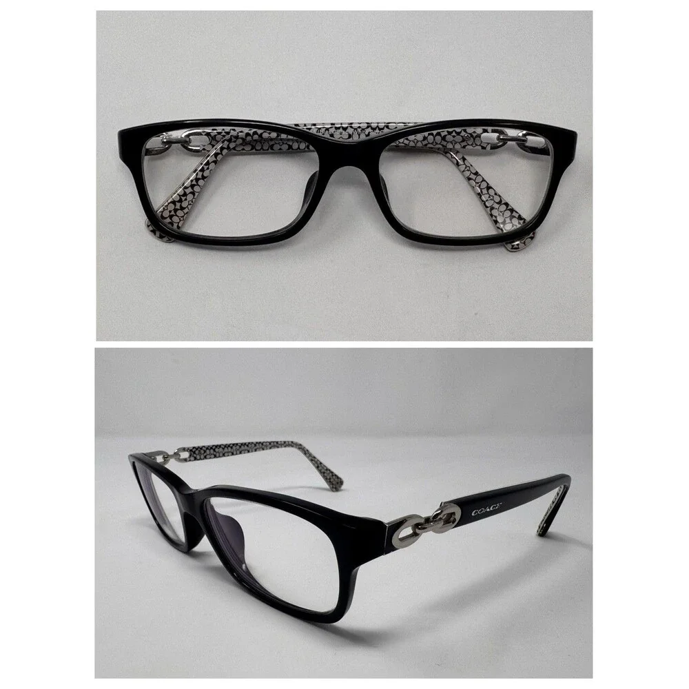 Coach Eyeglass Frames HC6052 54-16-135 Black Fannie 5214